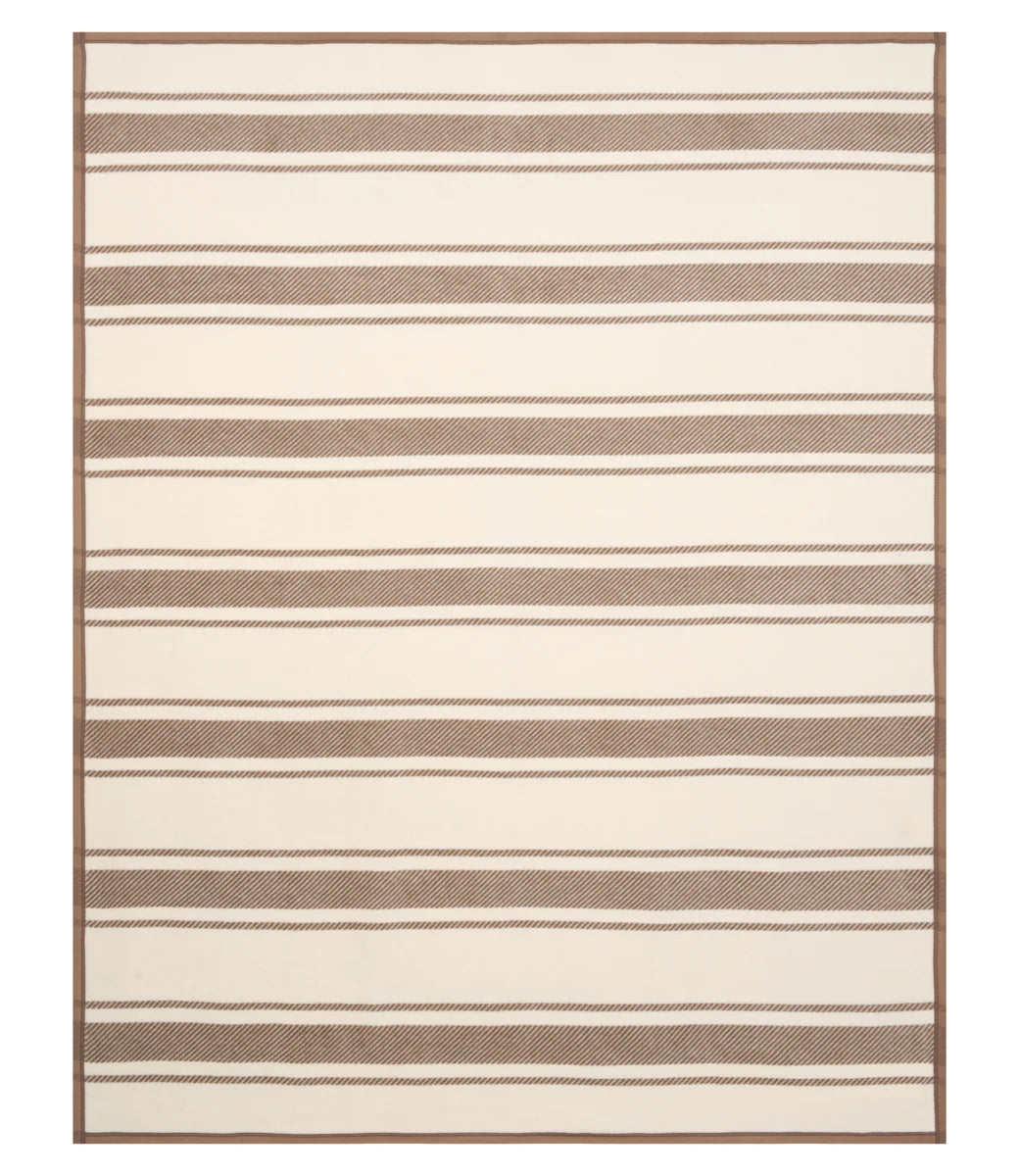 Dockside Stripe Sepia Blanket - Chappy Wrap