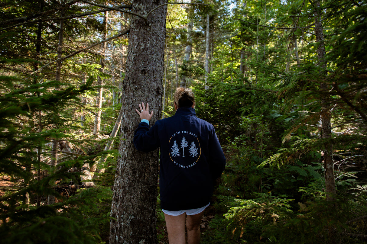 From The Seas to the Trees® Adult Quarter Zip Maine Sweatshirt