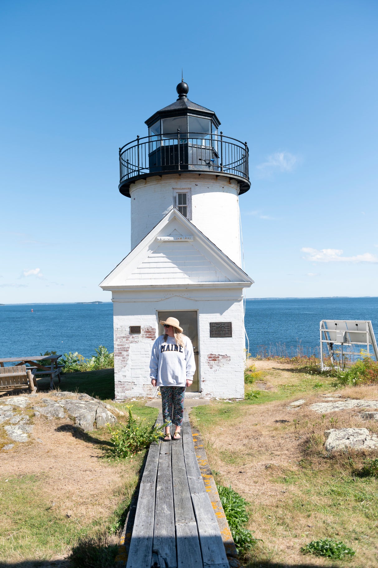 The Woods Maine® Classic x Boathouse | Best Maine Crewneck Sweatshirt | Made in the USA