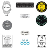 DX3® Canvas™ Band Watch - MH Bertucci - The Woods Maine
