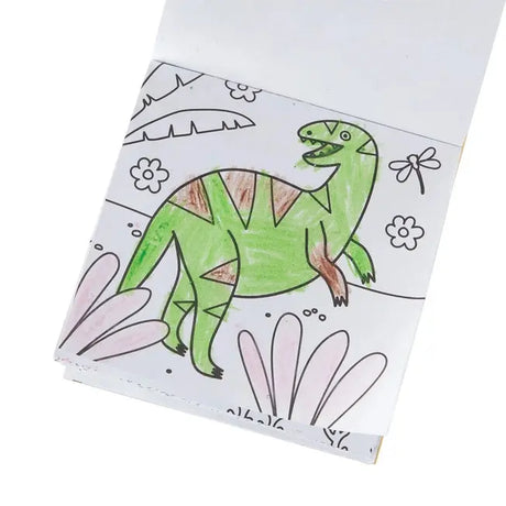 Dinoland Carry Along Crayon & Coloring Book Kit - Ooly - The Woods Maine