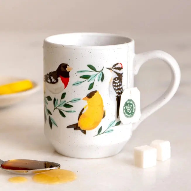 Feathered Friends Bird Mug - One Canoe Two Paper Co. - The Woods Maine