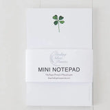 Four Leaf Clover Mini Notepad - Finding Silver Pennies - The Woods Maine
