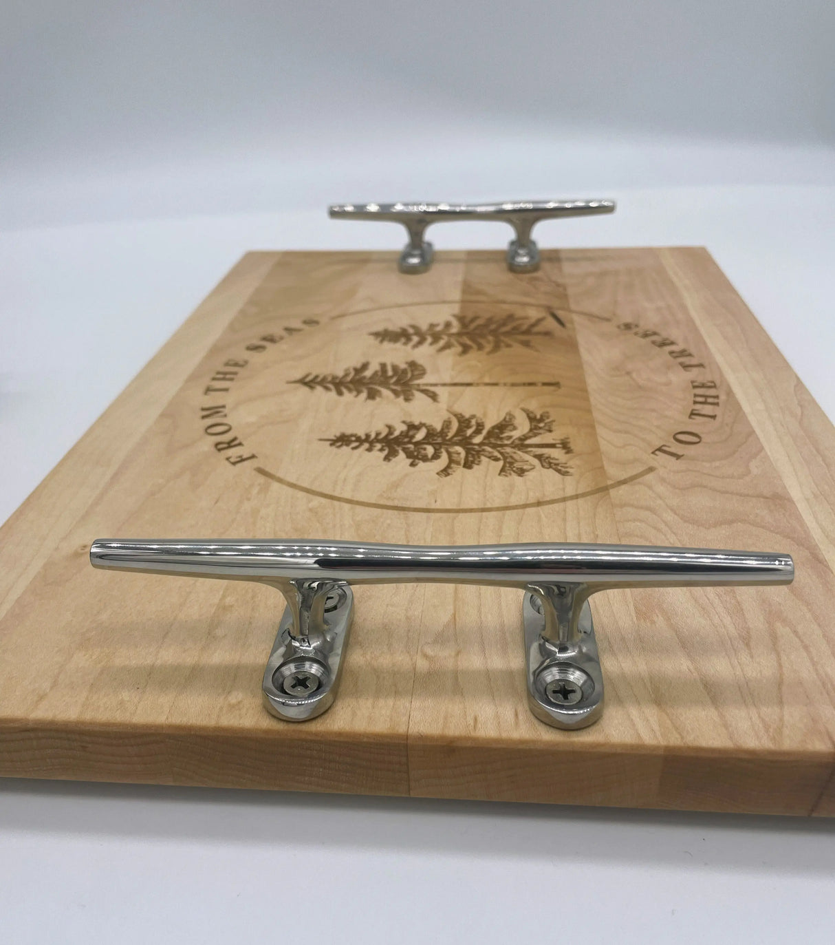 From The Seas to the Trees® Maine Maple Serving Tray | Made in Maine. - The Woods Maine