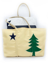 BUNDLE: Maine Flag Chappywrap + Maine Bicentennial Sea Bags Large Tote