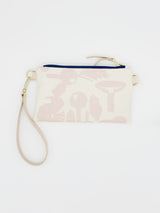 Blush Mushroom Ellie Wristlet Bag - Erin Flett