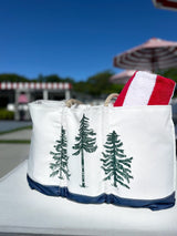 BUNDLE: The Woods Maine Three Pines®: Loon Tailgate Tote + Loon Wristlet by Sea Bags