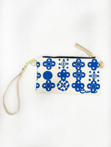 Royal Blue Nordic Ellie Wristlet Bag - Erin Flett