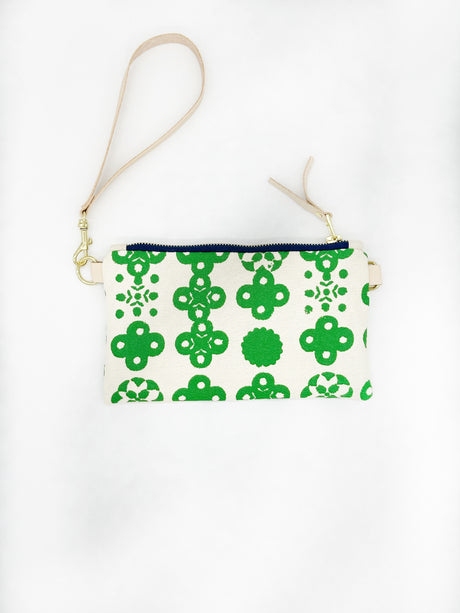 Kelly Green Nordic Ellie Wristlet Bag - Erin Flett