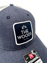 The Woods Maine® Classic Patched Trucker Hat (3 Colors Available)