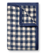 Gingham Navy Midi Blanket - Chappy Wrap