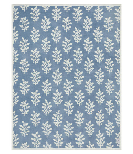 Garden Gate Blue Blanket - Chappy Wrap