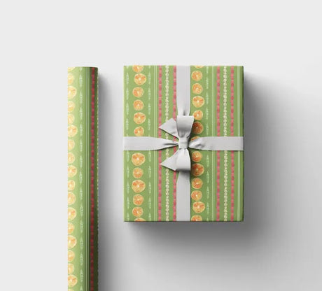 Garland Gift Wrap - Emmy + Olly - The Woods Maine