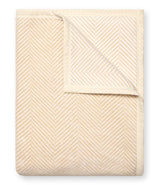 Harborview Herringbone Cream Blanket - ChappyWrap