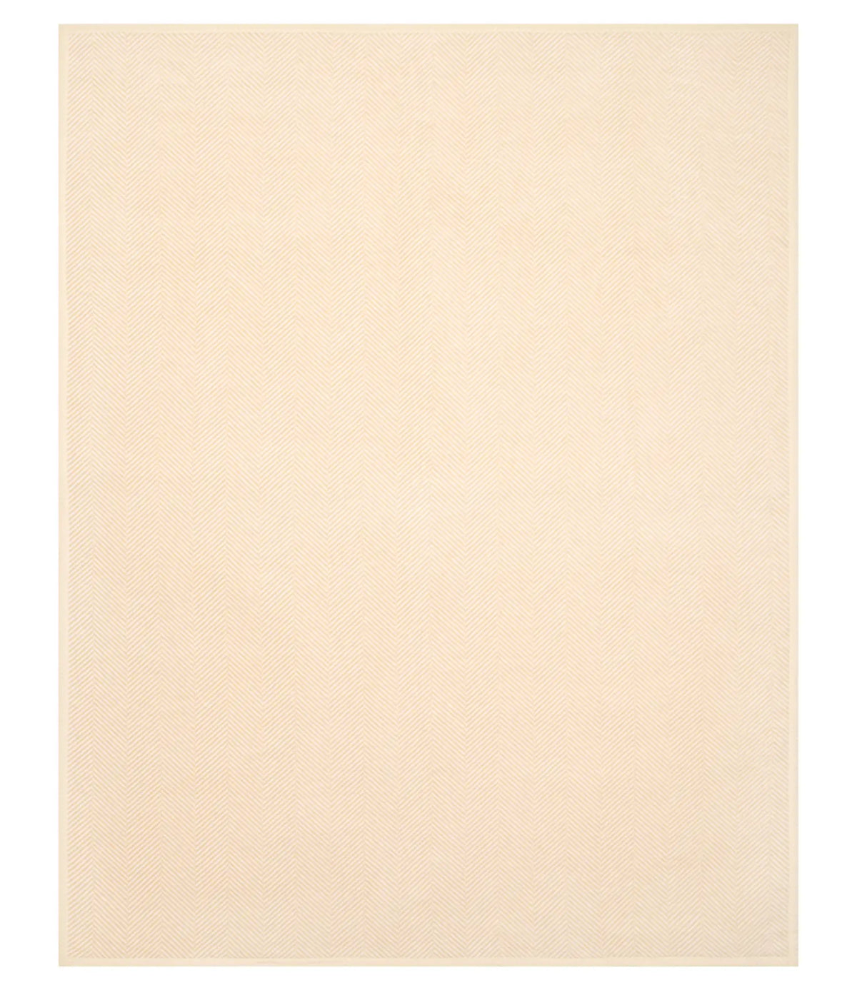 Harborview Herringbone Cream Blanket - ChappyWrap