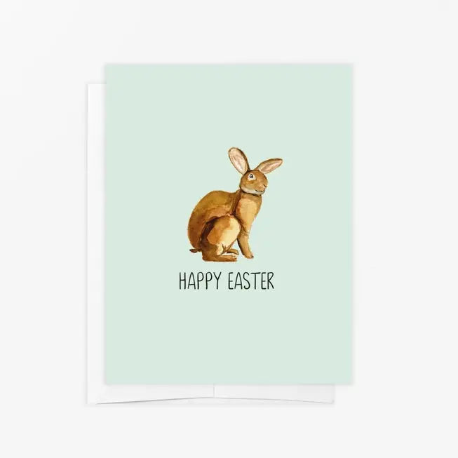Happy Easter Bunny Card - Emmy + Olly - The Woods Maine