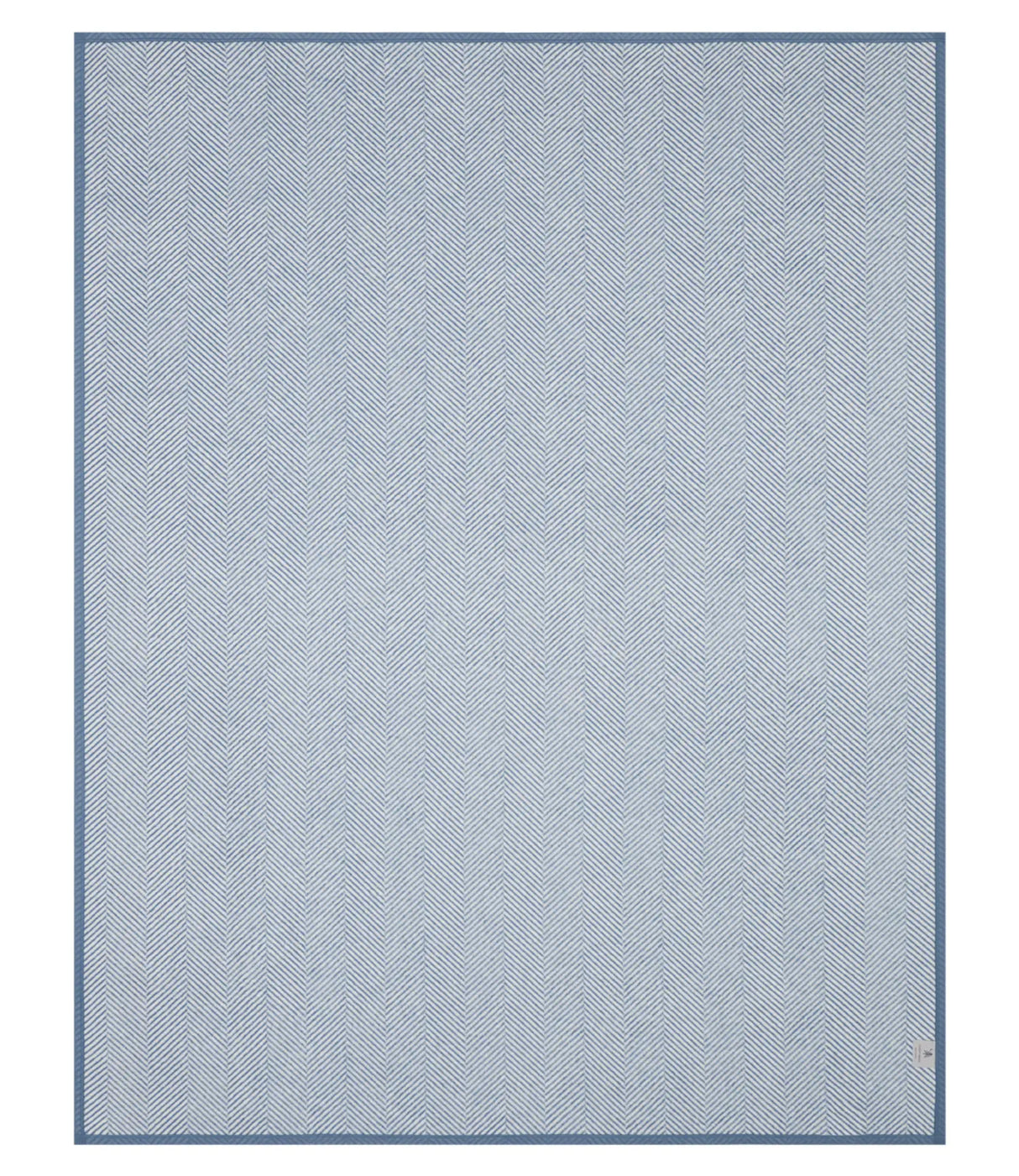Harborview Herringbone Light Blue Original Blanket - Chappy Wrap
