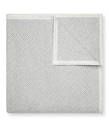 Harborview Herringbone Light Gray Family-Size Blanket - Chappy Wrap