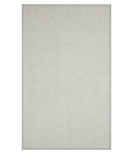 Harborview Herringbone Light Grey Midi Blanket - Chappy Wrap - The Woods Maine