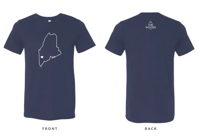 Heart of Maine Adult Short Sleeve - The Woods Maine