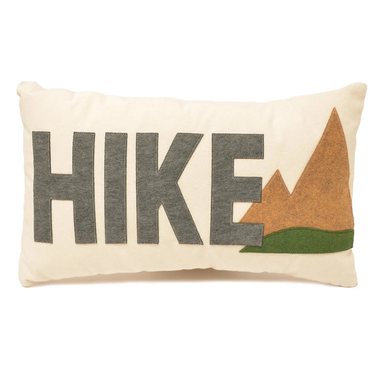 Hike Mountains 14" x 21" Pillow - The Salty Cottage | MADE IN THE USA - The Woods Maine