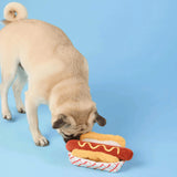 Hot Dog Interactive Snuffle Dog Toy - The Foggy Dog