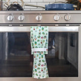 Houseplants Tea Towel - One Canoe Two Paper Co. - The Woods Maine