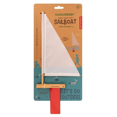 Huckleberry Make Your Own Sailboat - Kikkerland Kikkerland