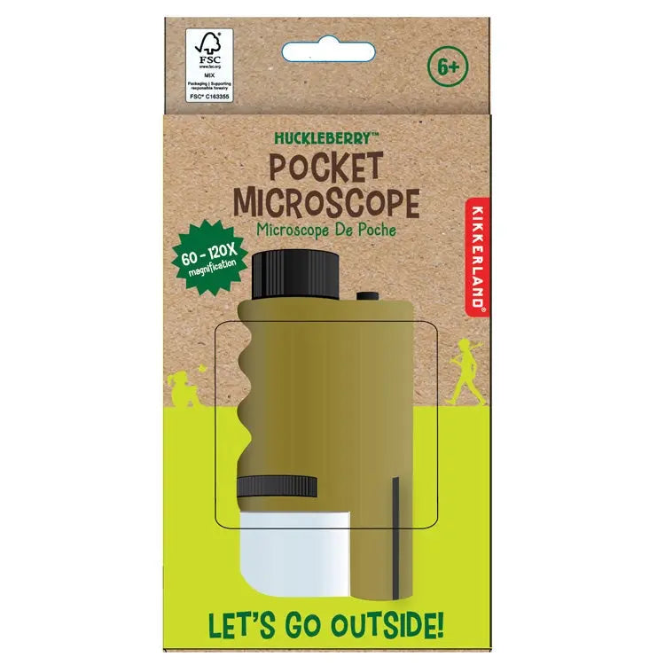Huckleberry Pocket Microscope - Kikkerland Kikkerland