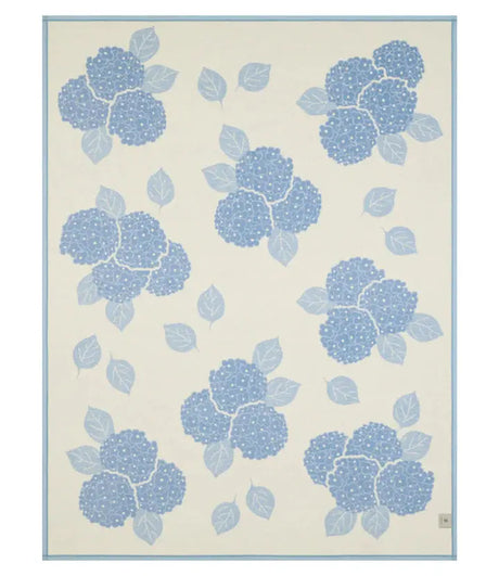 Hydrangeas Bluebell Blanket - Chappy Wrap - The Woods Maine