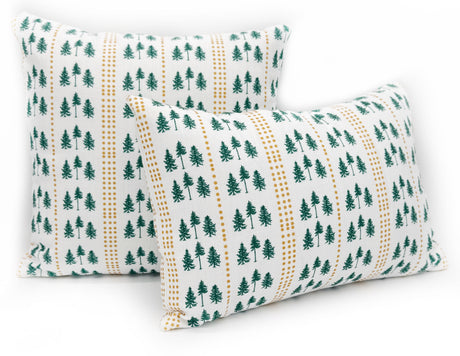 Three Pines® by The Woods Maine® Indoor/Outdoor Pillow | Maine Made