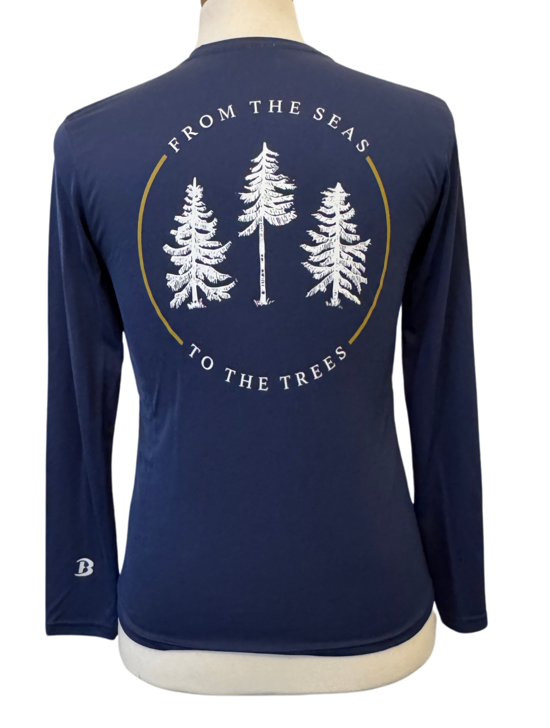 The Woods Maine® x Boathouse: Seas to Trees UPF 50 Long Sleeve | Made in the USA