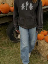 Three Pines® Midweight Relaxed Fit Hooded Maine Sweatshirt ( 2 colors available)