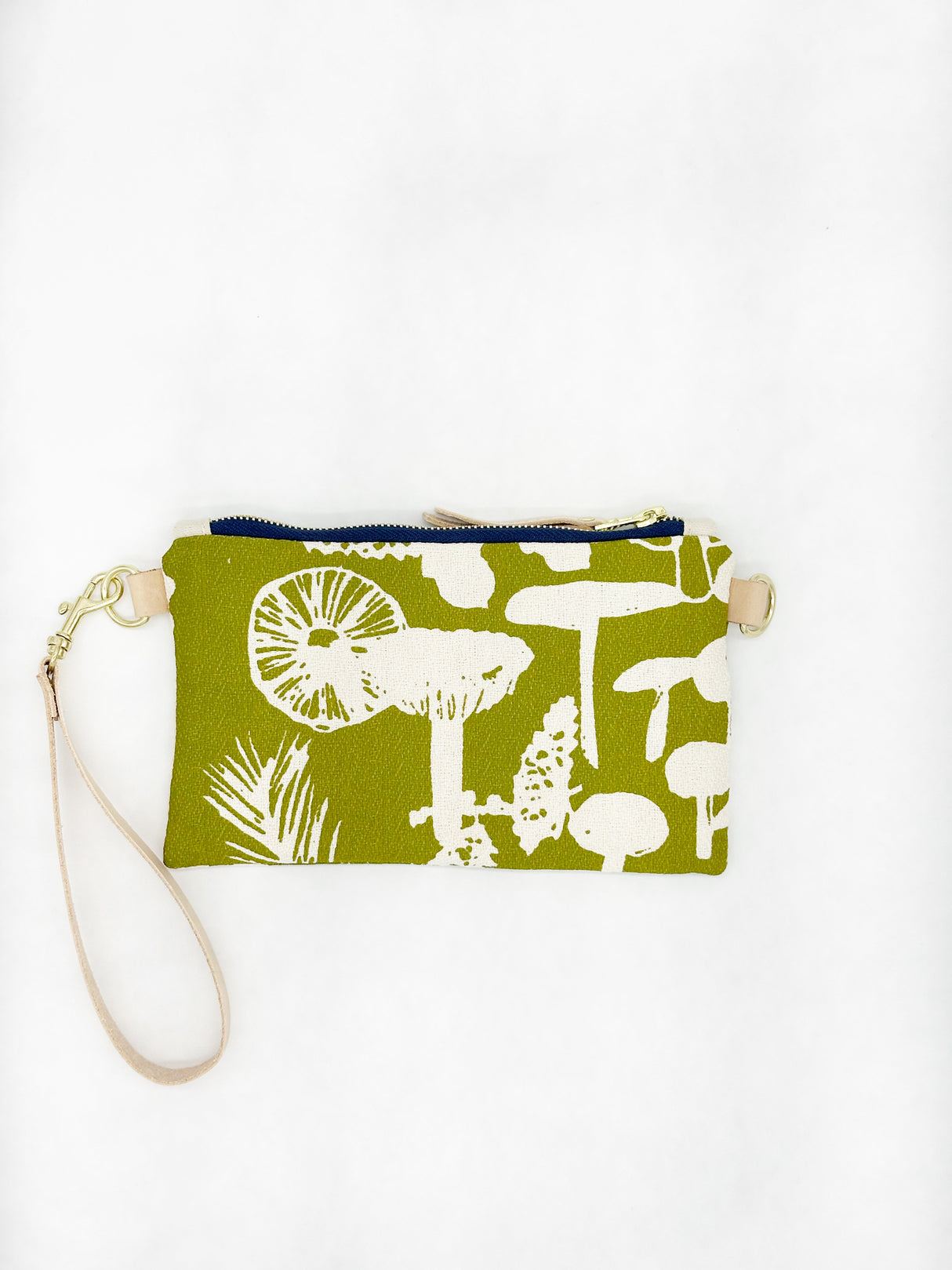 Seaweed Mushroom Ellie Wristlet Bag - Erin Flett