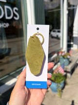 Respect the Locals Bigfoot Hotel Keychain - Freshwater Curated Goods