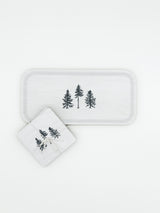 BUNDLE: Three Pines® Birch Tray and Coasters Set