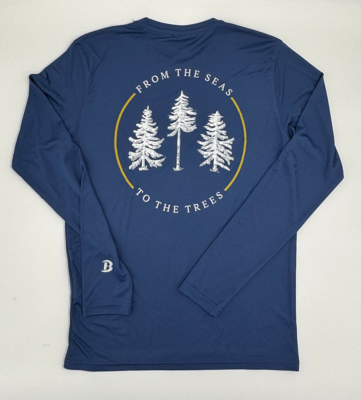 The Woods Maine® x Boathouse: Seas to Trees UPF 50 Long Sleeve | Made in the USA