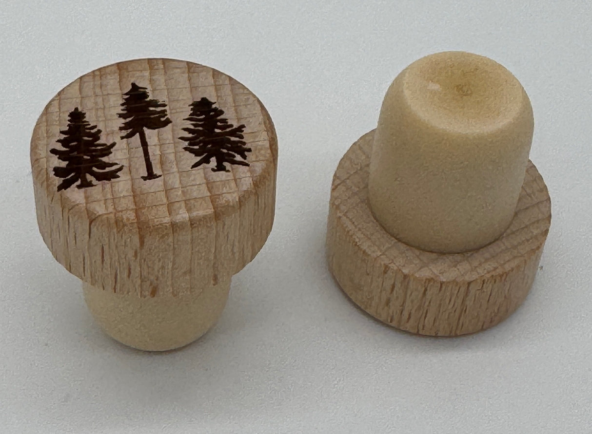 The Woods Maine®: Three Pines® Wine Stopper