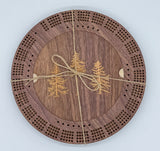 The Woods Maine®: Three Pines® 4-Player Cribbage Board