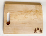 The Woods Maine: Three Pines® Large Maple Cutting Board