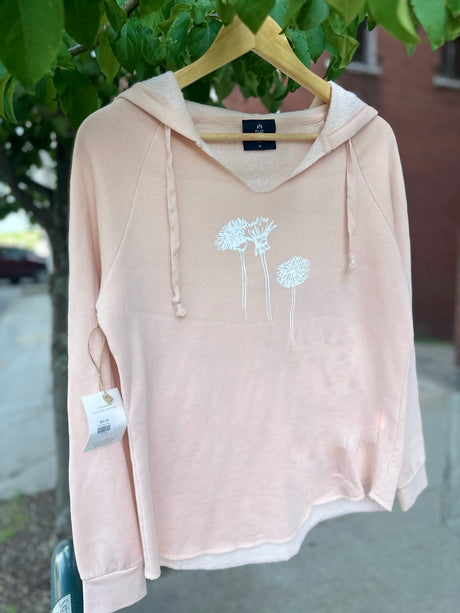 PRE-ORDER: The Woods Maine® Wildflowers Lightweight Hooded Summer Sweatshirt