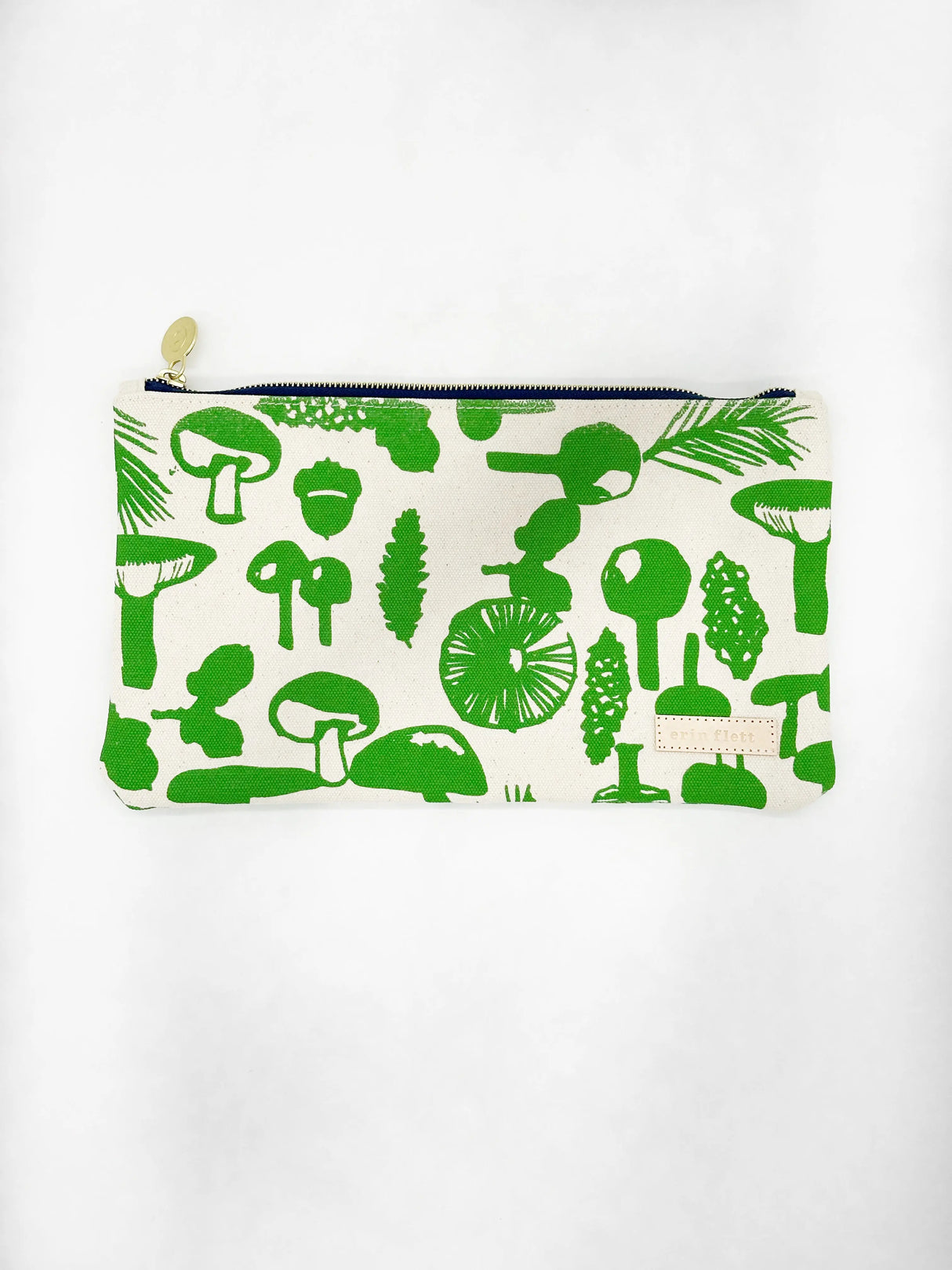 Kelly Green Mushroom Clutch - Erin Flett - The Woods Maine