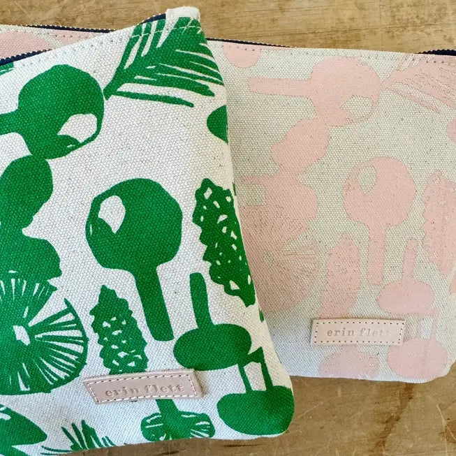 Kelly Green Mushroom Clutch - Erin Flett - The Woods Maine