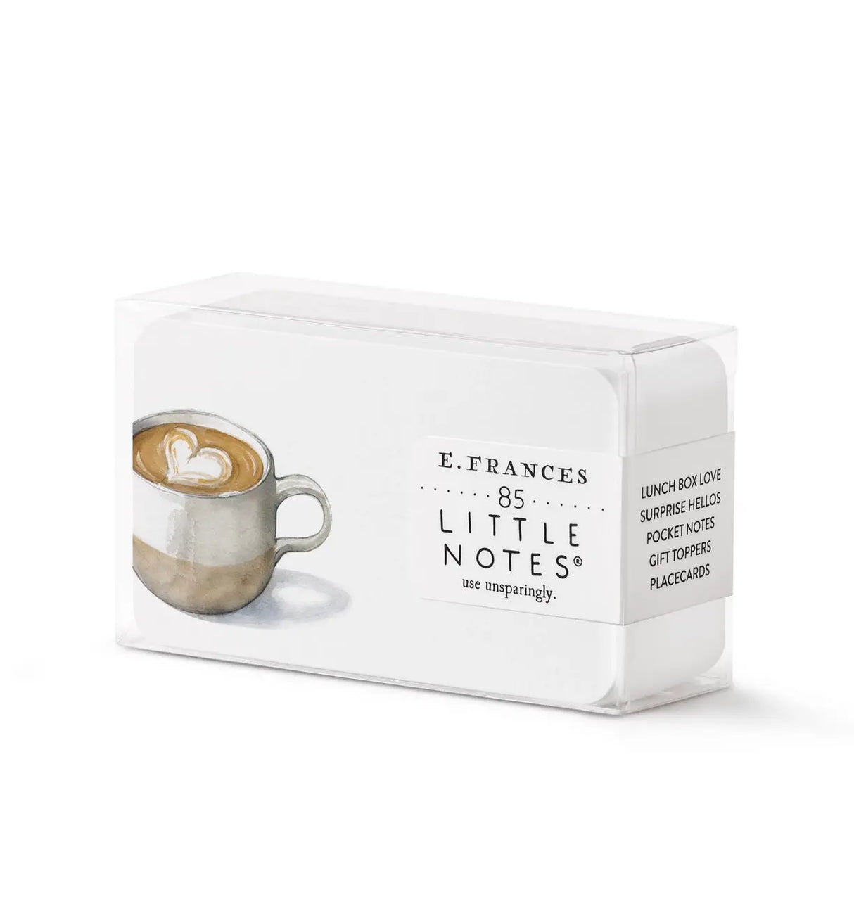 Latte Love Set of 85 Little Notes® - E. Frances Paper E. Frances Paper