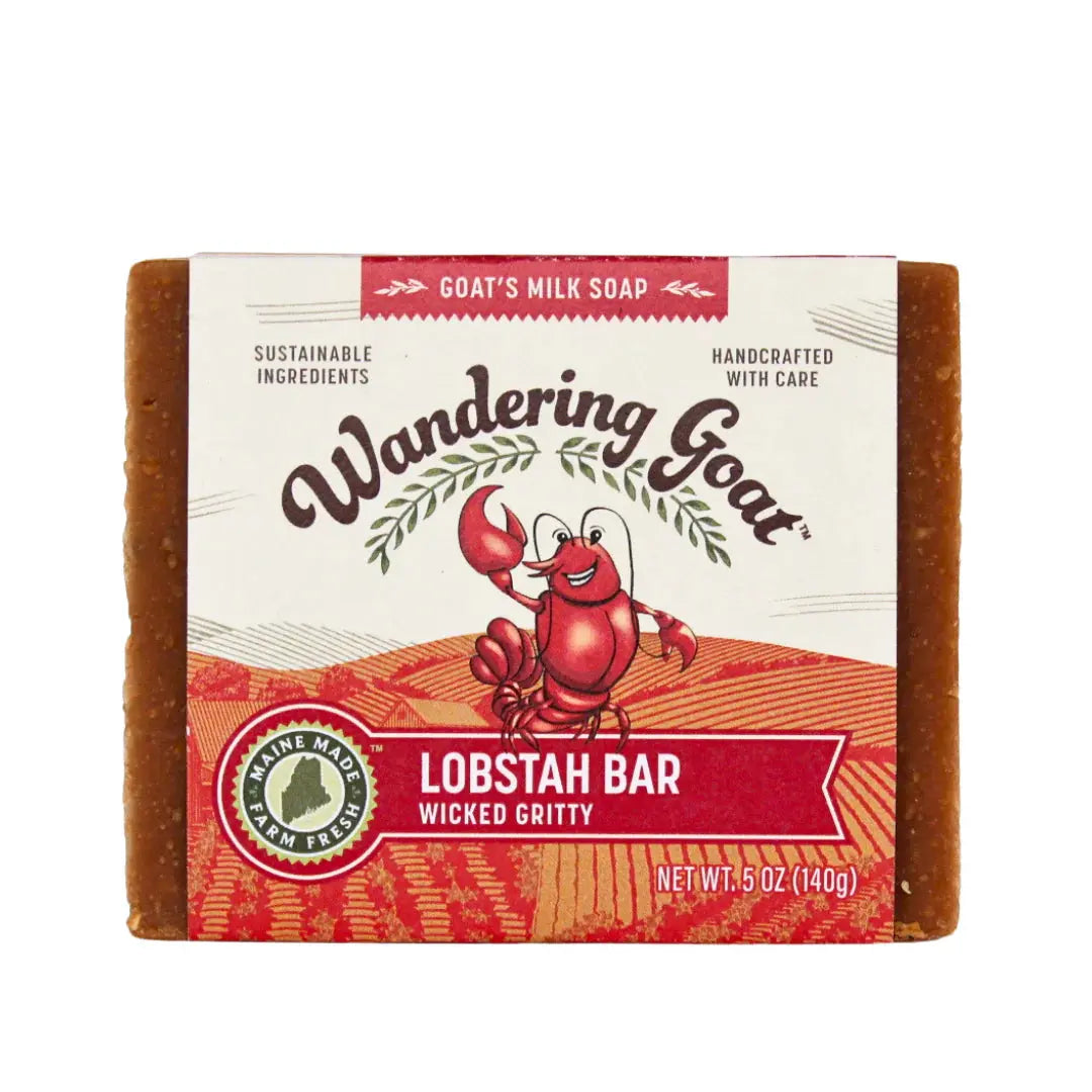 Lobstah Goat Milk Soap - Wandering Goat Maine - The Woods Maine