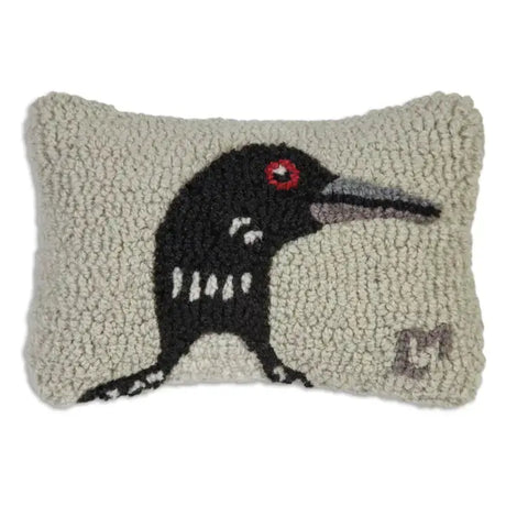 Loon Pillow - Chandler 4 Corners - The Woods Maine