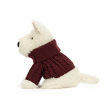 Munro Scottie Dog 'Winter Jumper' - JellyCat