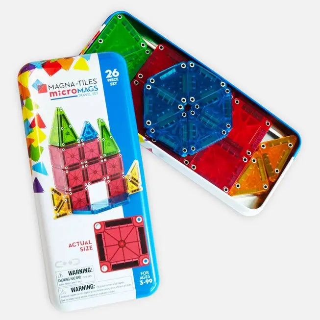 Magna-Tiles Micromags 26-Piece Travel Set - The Woods Maine