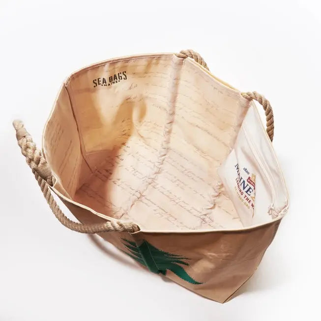 Maine Bicentennial Large Tote - Maine Sea Bags - The Woods Maine