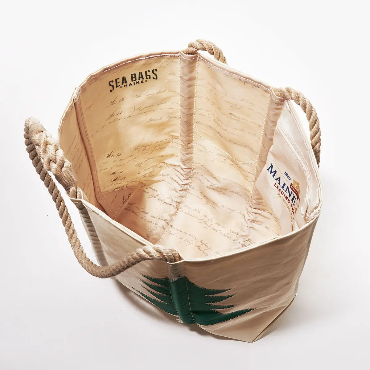 Maine Bicentennial Medium Tote - Sea Bags - The Woods Maine